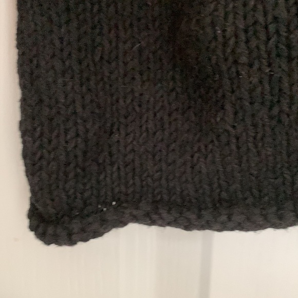 NWT LOFT Crochet Knit 3/4 Sleeves Drop Shoulder Open Cardigan Sweater Size M - Picture 9 of 16